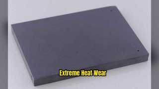 Usura ad alta temperatura della piastra in ceramica al carburo di silicio