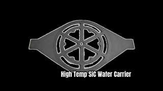 Supporto per wafer SiC cavo diamantato di precisione per calore elevato