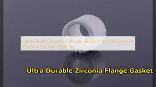 Soluzione di guarnizione per flangia in ceramica con zirconio ad alta precisione